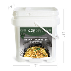 EasyPrep Instant Favorites Food Kit Bucket